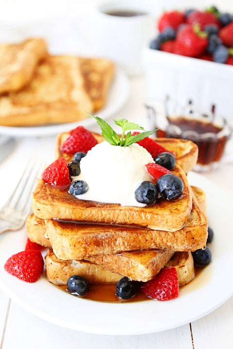 Ice cream French toast