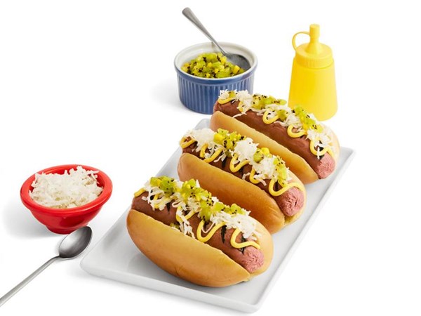 Ice cream hot dogs