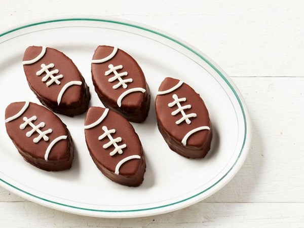 Ice cream sandwich footballs
