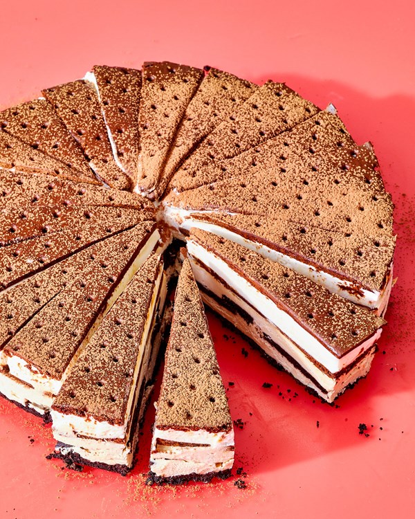Ice cream sandwich "tiramisu"
