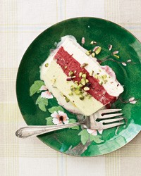 Ice cream, sorbet and froyo terrine