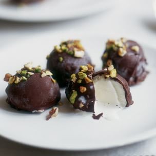 Ice cream truffles
