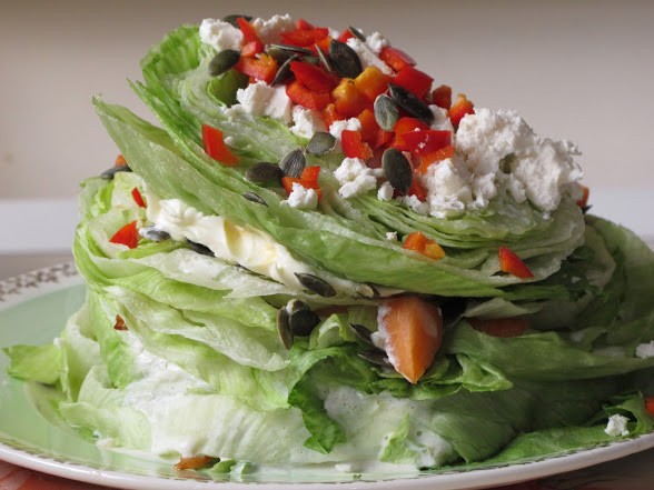Ice ice berg lettuce baby