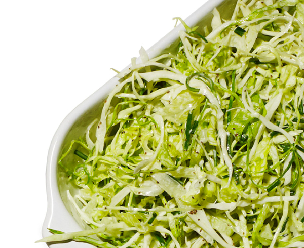 Iceberg and cabbage slaw