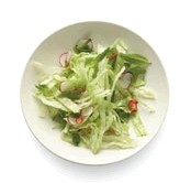Iceberg salad with Thai flavors