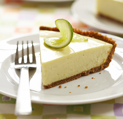 Icebox Key lime pie