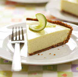 Icebox Key lime pie
