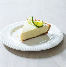 Icebox Key lime pie