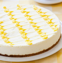 Icebox lemon cheesecake
