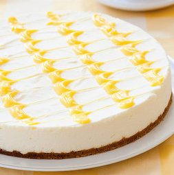 Icebox lemon cheesecake