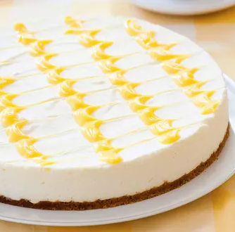 Icebox lemon cheesecake