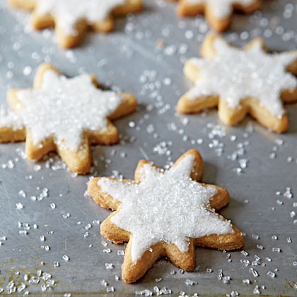 Iced browned butter sugar cookies
