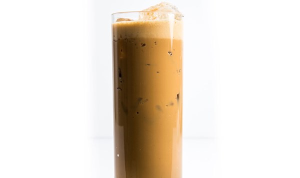 Iced coffee shakerato