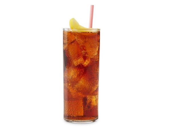 Iced coffee soda