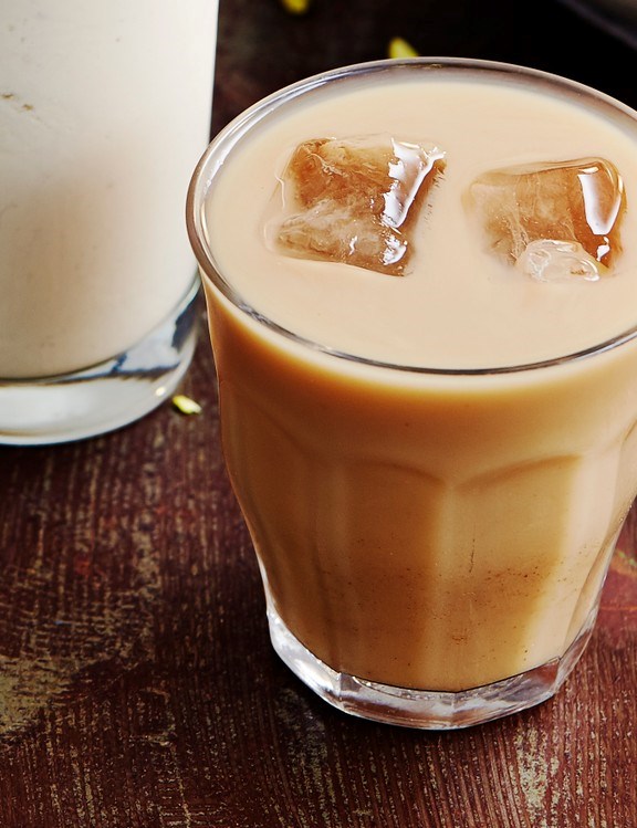 Iced hazelnut  chai
