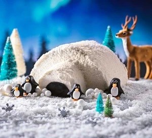 Igloo cake 