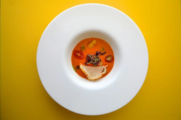 Ignacio Blanco's gazpacho