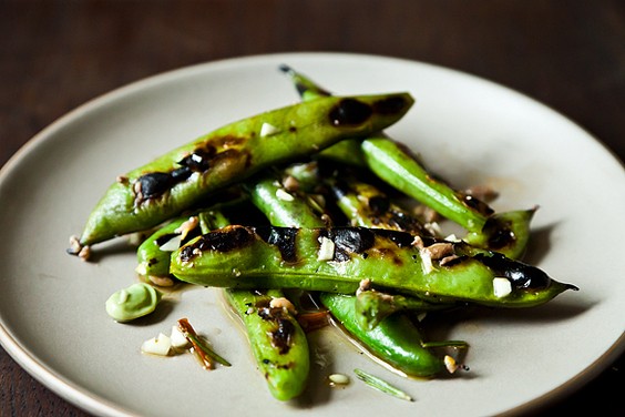 Ignacio Mattos' grilled favas