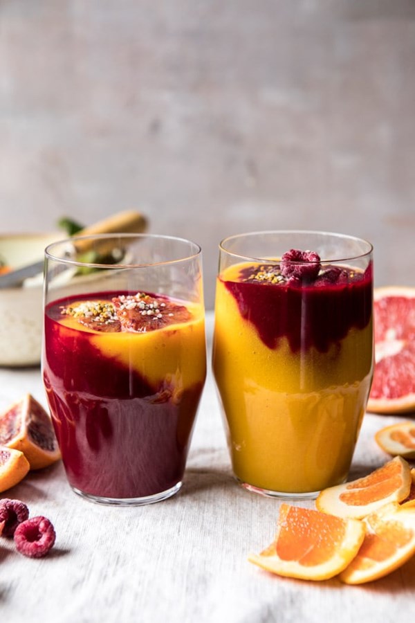 Immune boosting winter citrus smoothie