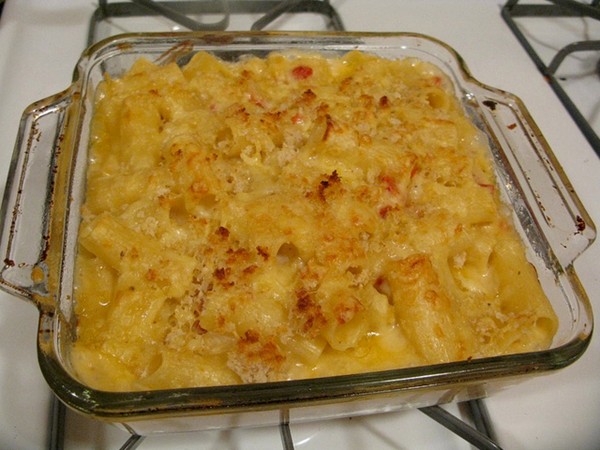 Improvised mac & cheese