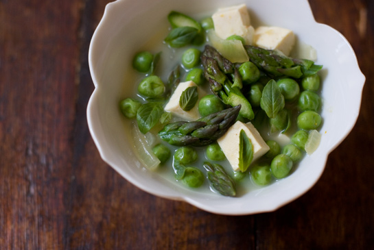 In a hurry green curry