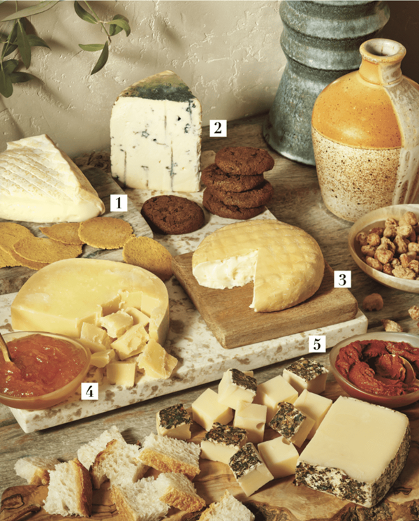 In good company cheese plate
