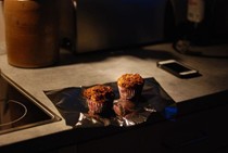 Ina Garten's blueberry bran muffins