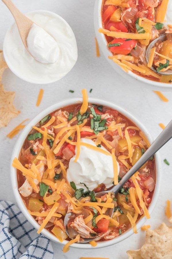 Ina Garten's chicken chili