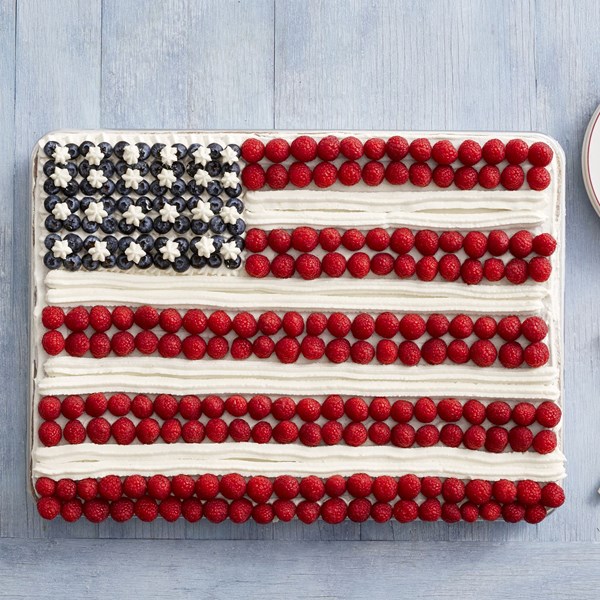 Ina Garten's flag cake