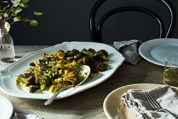 Ina Garten’s Parmesan-roasted broccoli