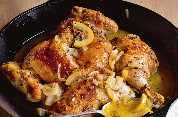  Ina Garten's skillet-roasted lemon chicken 