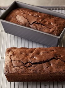 Ina Garten's triple chocolate loaf cakes
