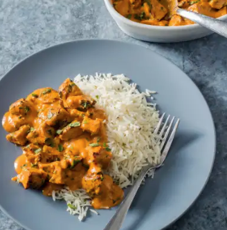 Indian butter chicken (Murgh makhani)
