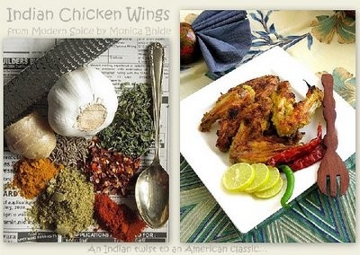 Indian chicken wings