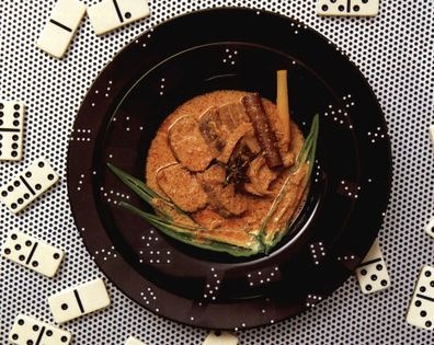 Indian mutton curry (Kambing korma)