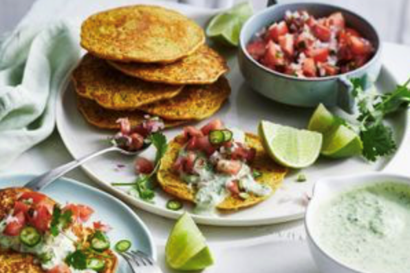 Indian pancakes (Oats chilla)