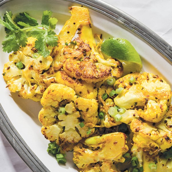 Indian panfried cauliflower