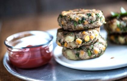 Indian potato cakes