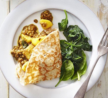 Indian potato pancakes 