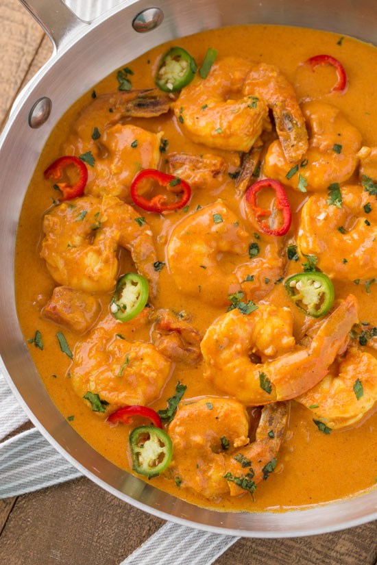 Indian shrimp curry