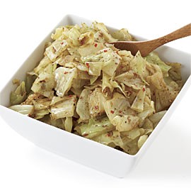 Indian spiced cabbage