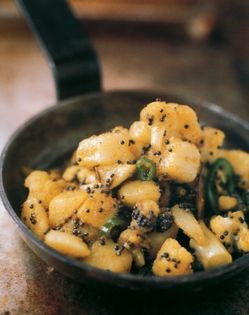 Indian spiced potatoes