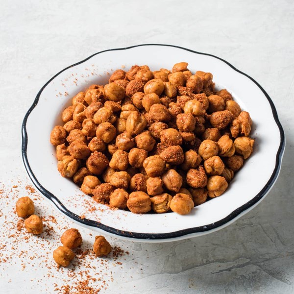 Indian-spiced roasted chickpeas