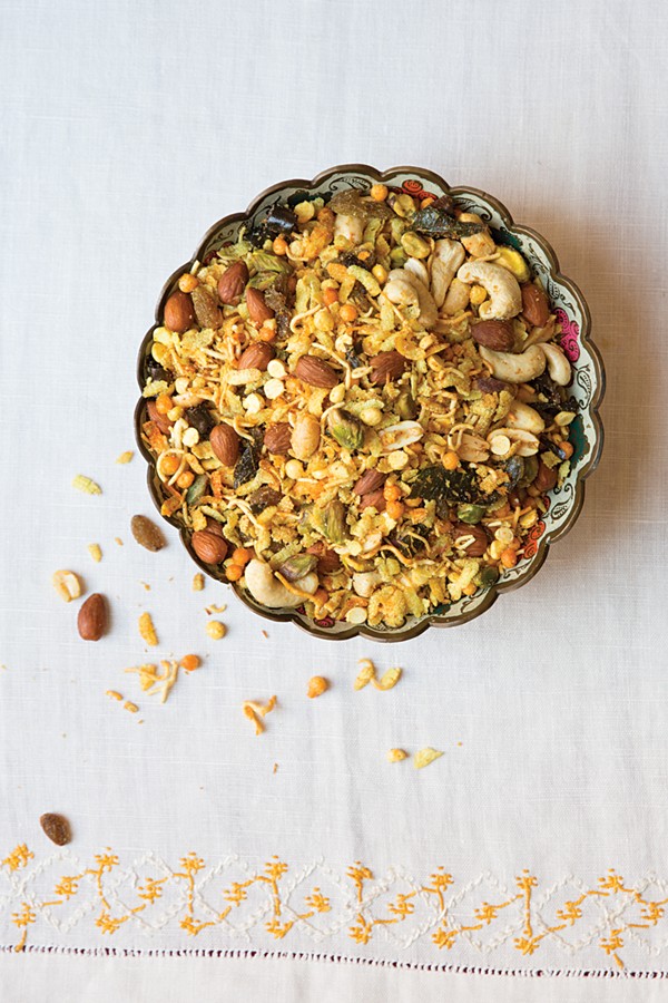 Indian spiced snack mix