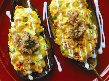 Indian stuffed eggplant