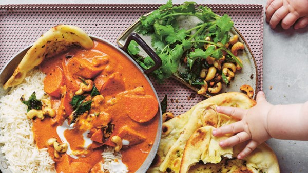 Indian-style butter carrot (Gajar makhani)