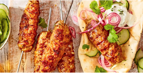 'Indian takeaway' seekh kebabs