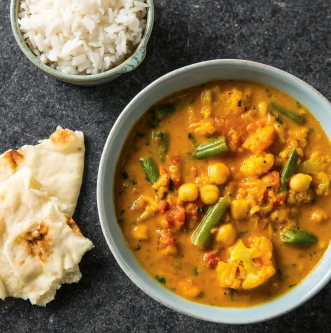 Indian vegetable curry