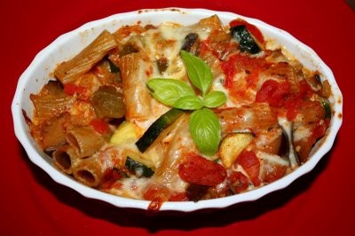 Individual baked pastas