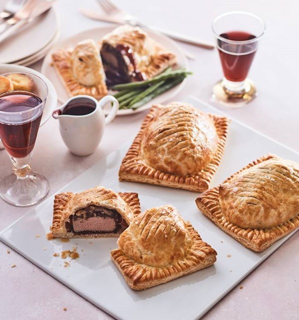 Individual minted lamb Wellingtons [Philip Friend]